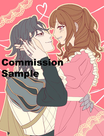 $45: flat torso+additional character (@nightlyvel)